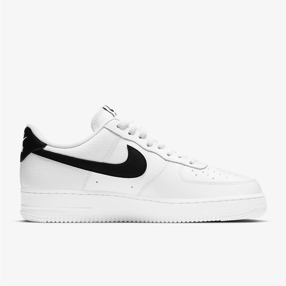 Nike™️ Air Force 1 (Black Swoosh), Size 7, NWT - - - -